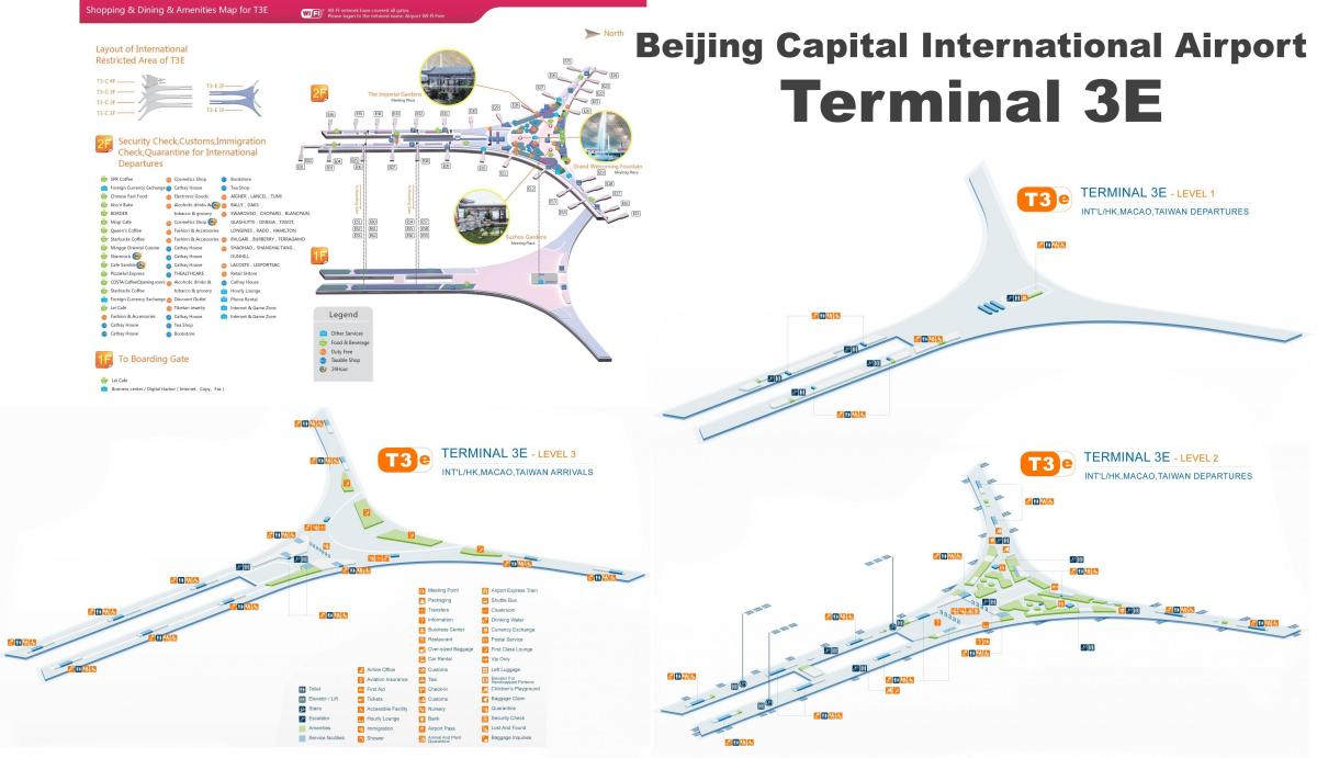بكين المحطة رقم 3 خريطة