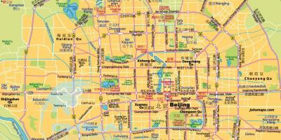 بكين الطريق الدائري خريطة