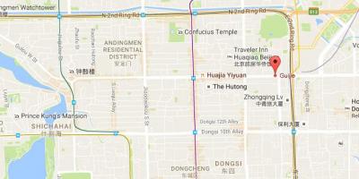 خريطة شبح شارع بكين