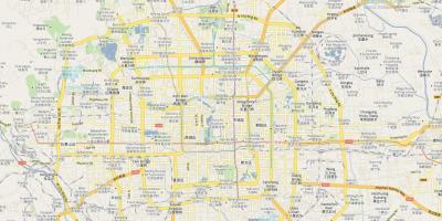 مطار العاصمة بكين خريطة
